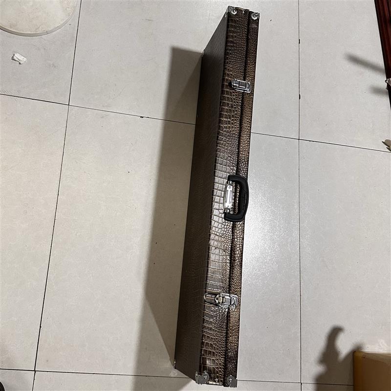 木质小三弦盒胶合板三弦琴盒外彷鳄鱼皮纹小三弦琴盒琴箱三弦盒子