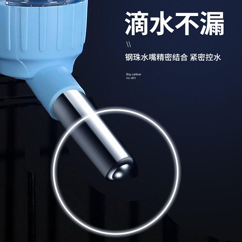 格吉桑方形挂式宠物饮水器 750ml至1300ml大容量猫狗用