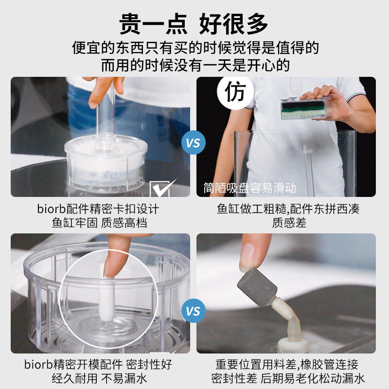 碧欧宝23新款轻奢椭圆形鱼缸客厅小型自循环桌面家用水族箱免换水