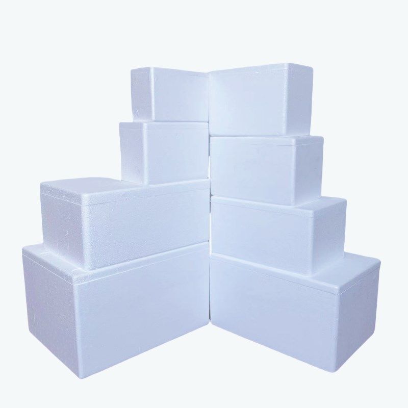 邮政泡沫箱保温箱1-8号泡沫箱快递专用冷冻商用冷藏保鲜生鲜水果