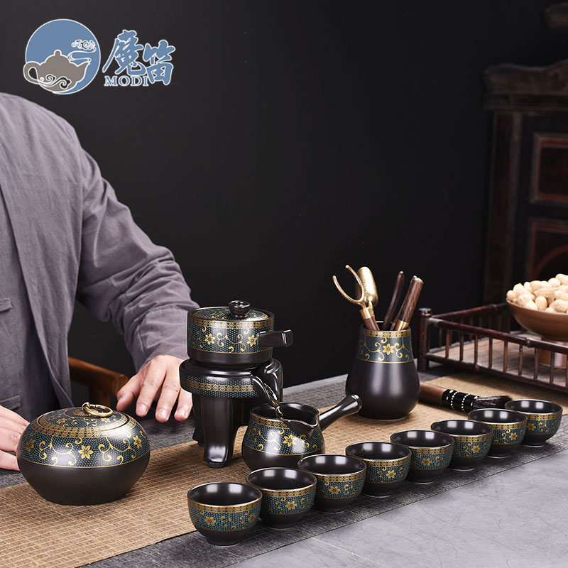 陶瓷功夫茶具套装家用高档茶杯茶壶盖碗工夫茶道整套办公室会客厅