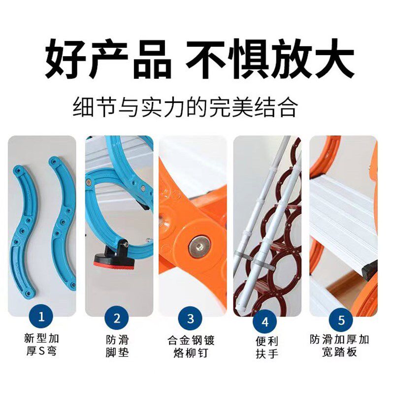 电动全自动阁楼伸缩楼梯复式双遥控家用静音加厚拉伸折叠升降梯