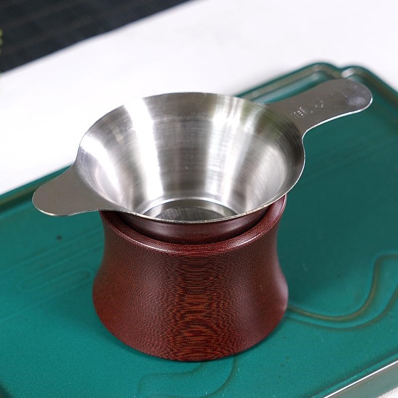 2024年电木茶漏架功夫茶具零配件滤茶水架小蛮腰节节高升茶漏底架