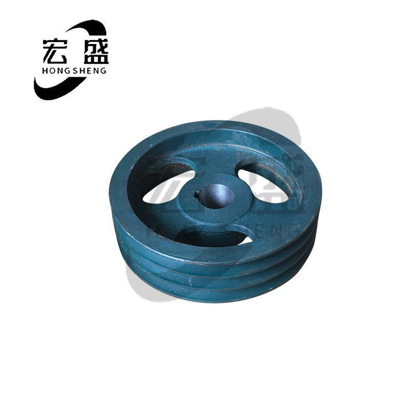成品三角皮带轮 B型 三槽 B3 内孔38/42  键槽10/12  电机皮带轮