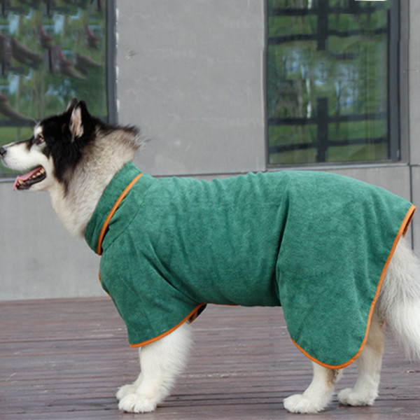 大狗浴巾吸水大型犬中小型犬浴袍阿拉斯加金毛萨摩哈士奇宠物用品