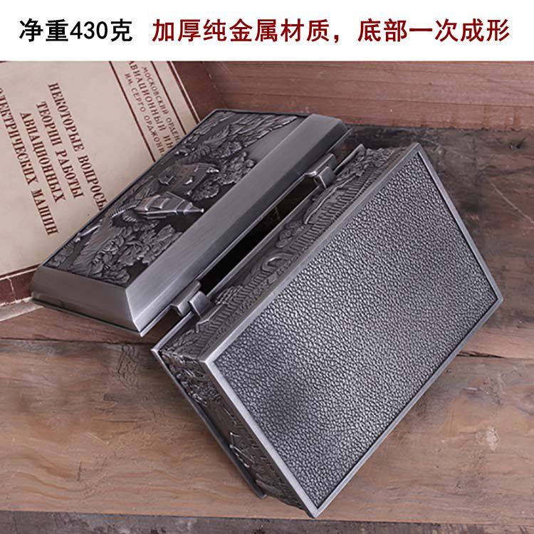 欧式仿古珠宝盒 合金属锡器复古典创意首饰盒 项链手链手表收纳盒