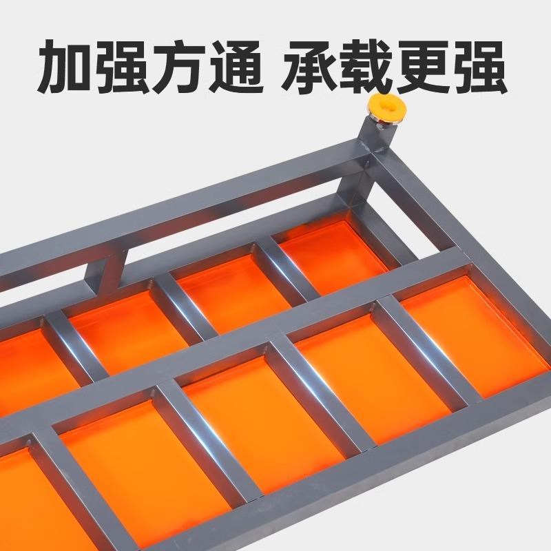 CNC数控机床脚踏板加工中心防滑垫脚龙门铣床车床车间台阶梯站板 - 实物图