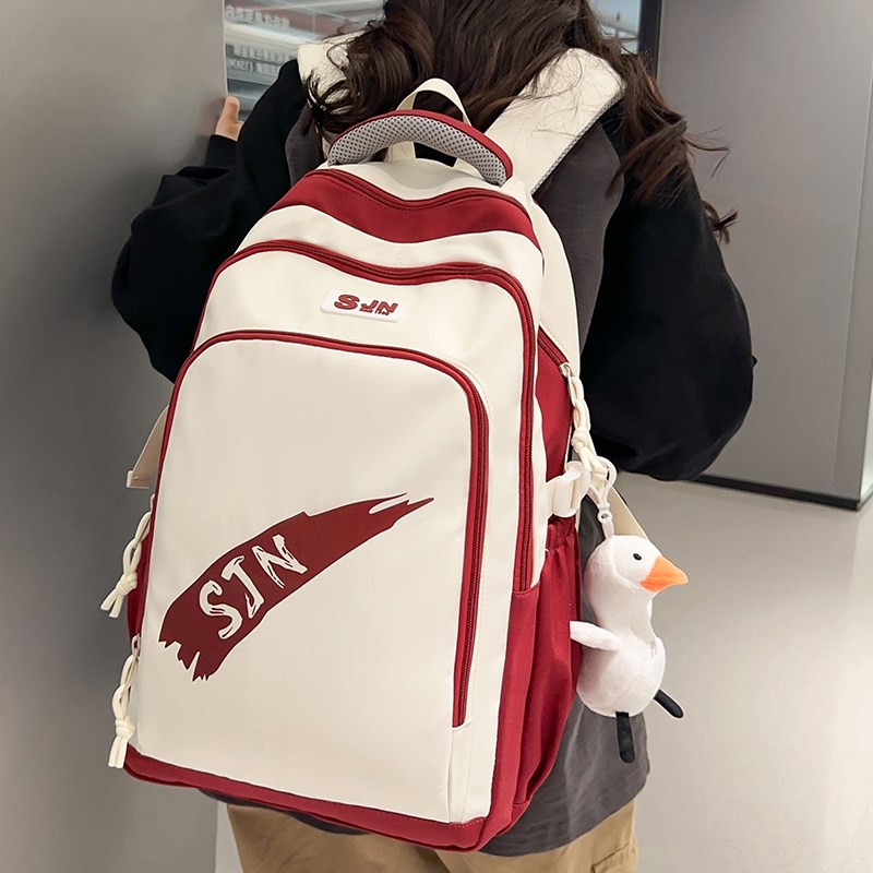 书包女生大学生高中学生大容量揹包初中生小学生2026新款后揹包男