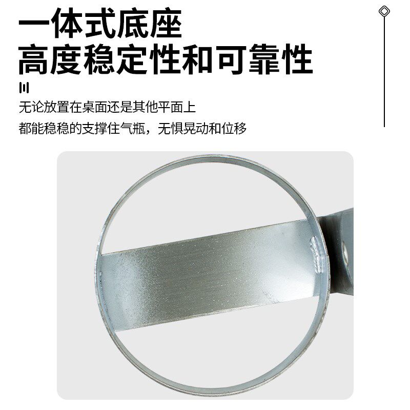 救护车氧气瓶固定架气瓶固定担架上2L2.8L3.2L4L5L6L气瓶金属支架