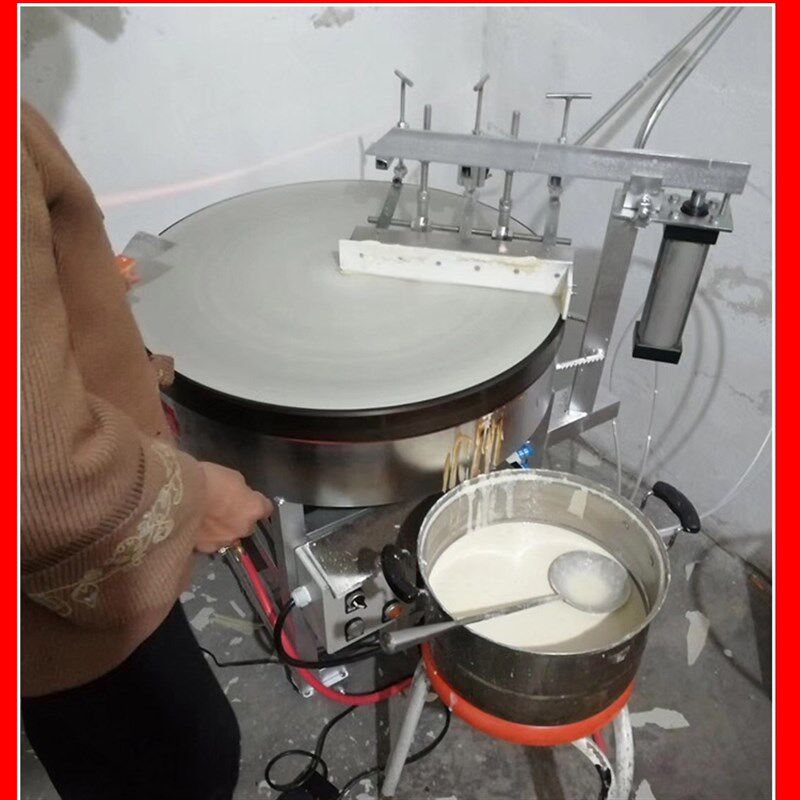 仿手工煎饼机 山东杂粮煎饼机 全自动大型电燃气商用台式煎饼鏊子