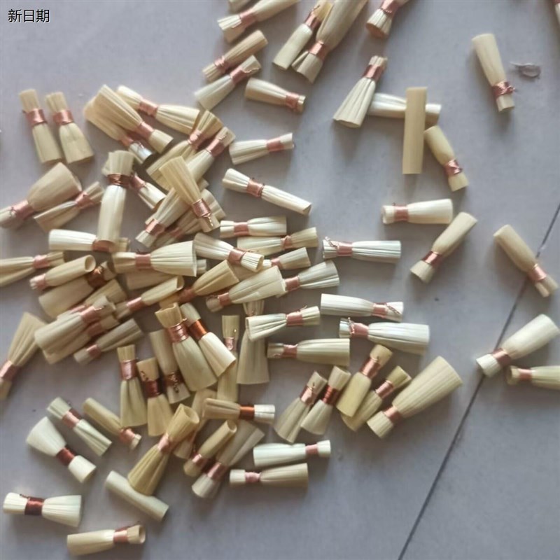 成品燕麦杆野燕麦草各型号唢呐响亮精品不费力艺人用品引子哨片图片