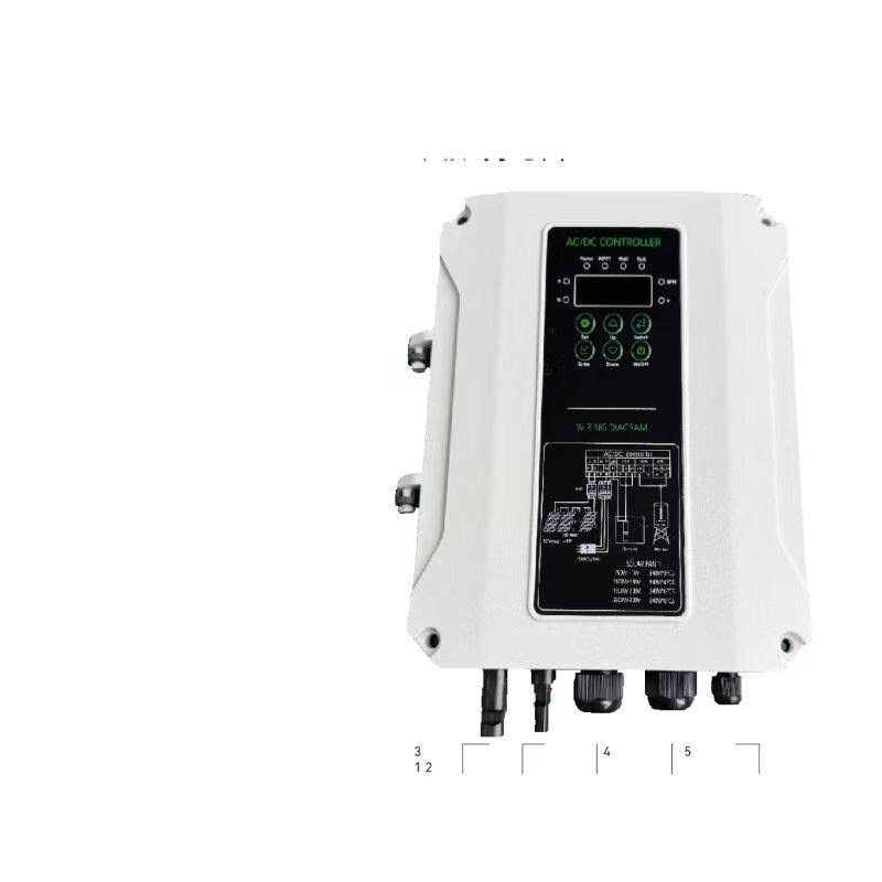 光伏太阳能板无刷不锈钢深井泵水泵泵专用控制器24V48V72V96V430V