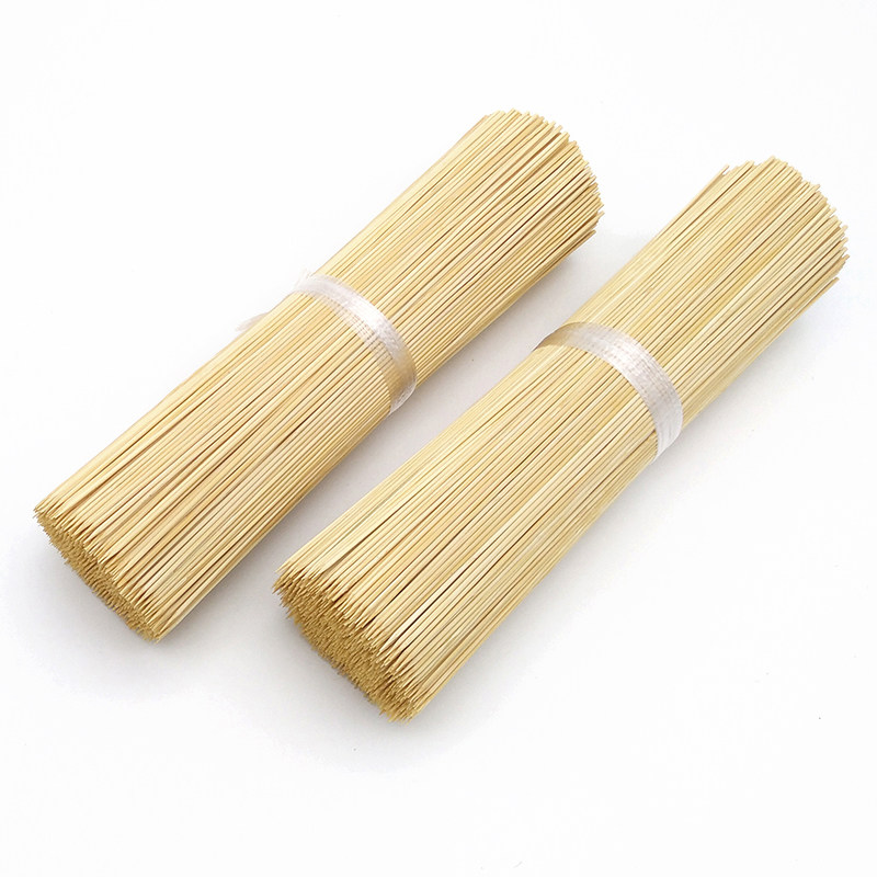 细竹签商用整箱5000支30cm*2mm麻辣烫串串香烧烤小肉串蔬菜竹签子