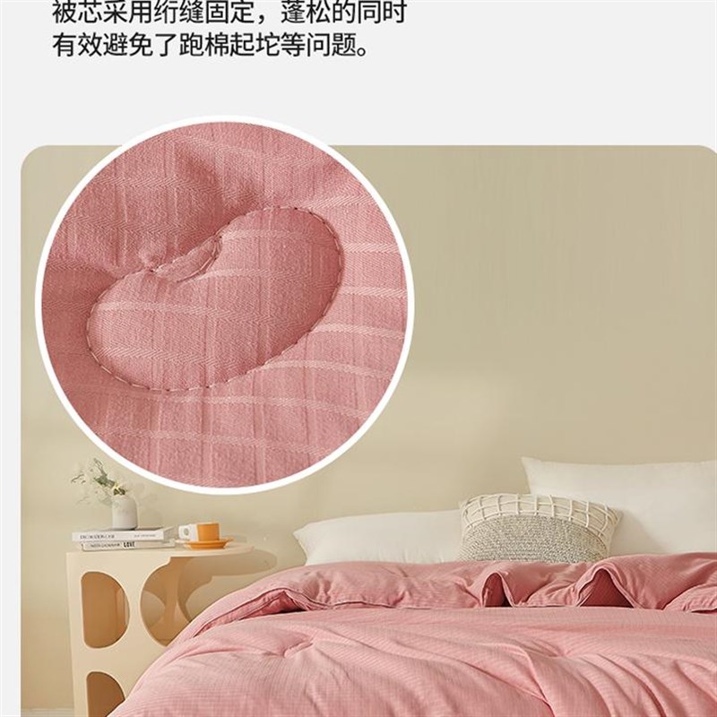180x200cm被子1米8乘2米大豆纤维被芯A类保暖10斤一米八乘两米冬