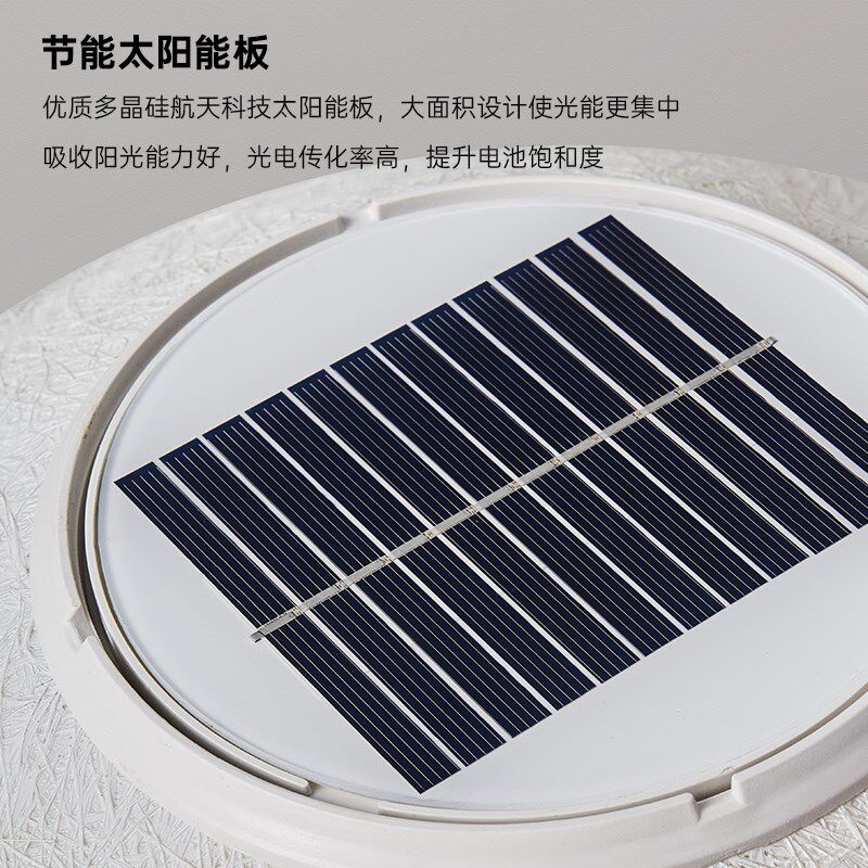 太阳能柱头灯户外防水别墅围墙灯花园庭院灯圆球月球灯大门柱子灯