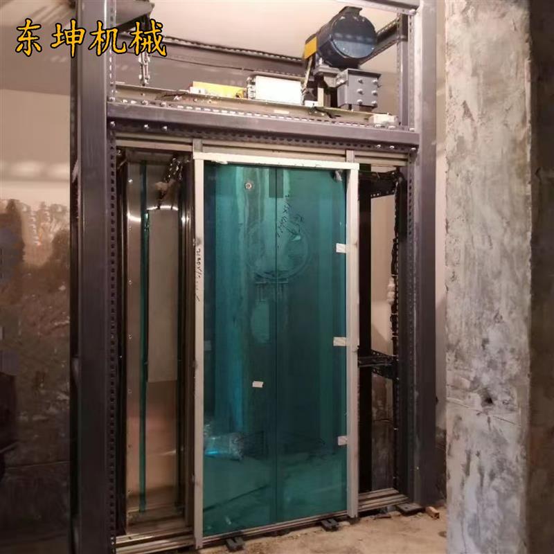 家用电梯定制二三层家庭室内曳引式液压式升降观光家用别墅电梯