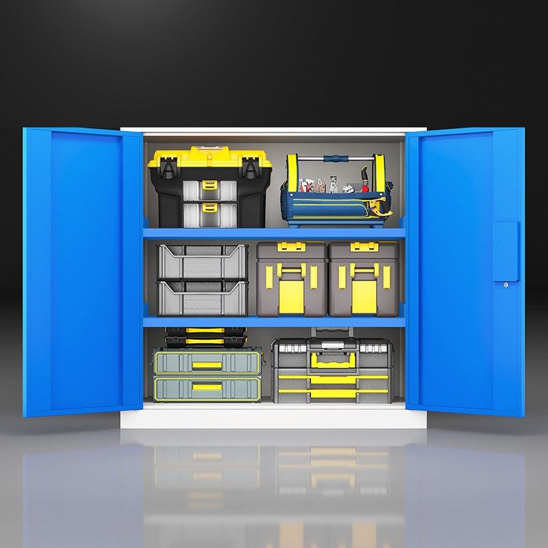 重型工具柜五金刀具工厂车间配件物料收纳架加厚维修工具箱铁皮柜
