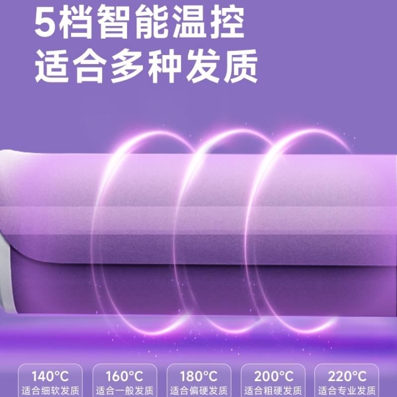 手动卷发棒化妆师可旋转28/32/36/40mm大卷持久定型不伤发两用图片