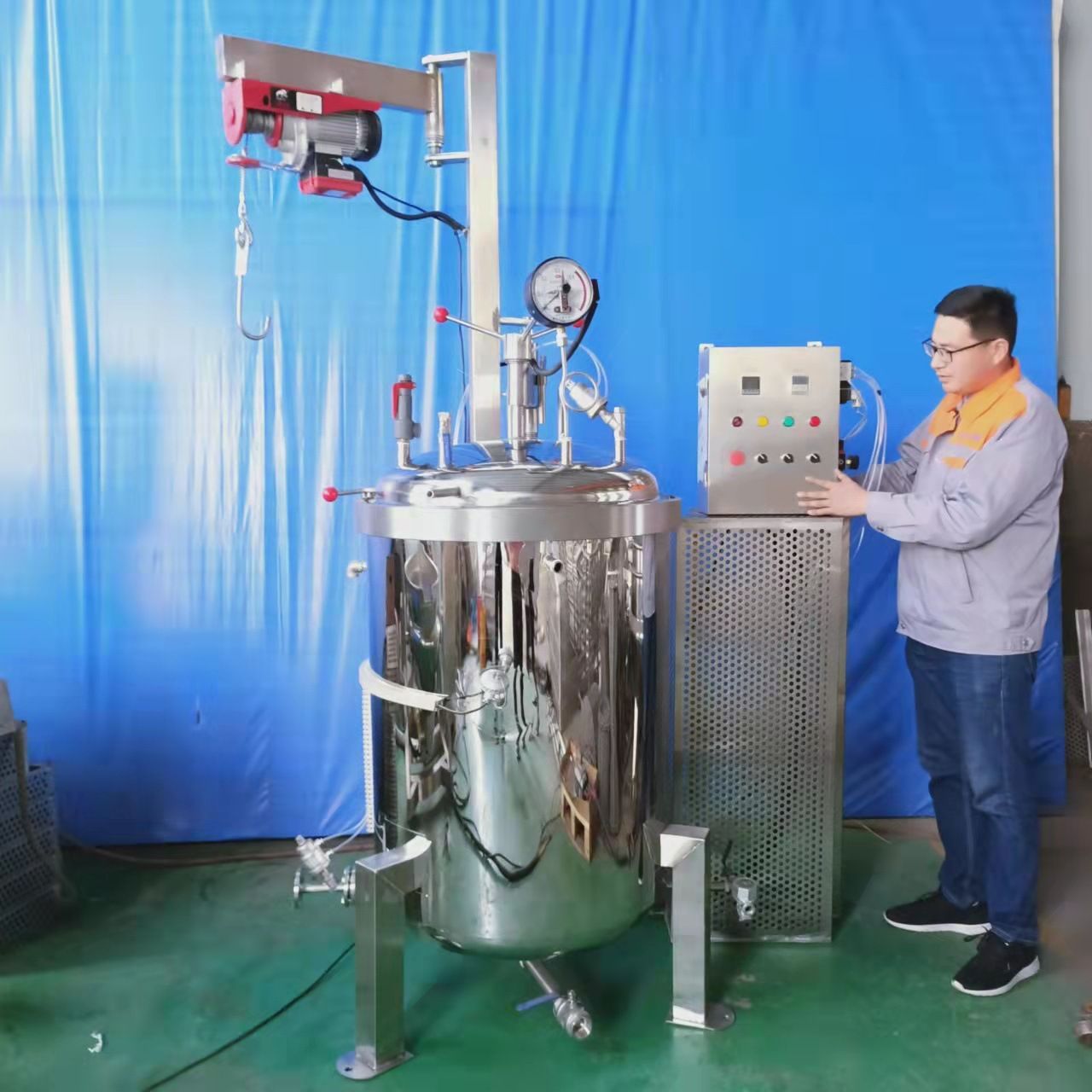全自动玉米咸鸭蛋高压锅粽子高温蒸煮锅商用大型牛羊骨头汤熬煮锅