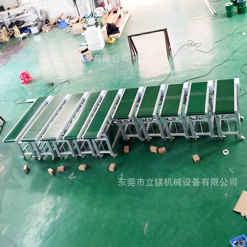 传送带小型皮带输送机传送机皮带线流水线输送带跨境专供