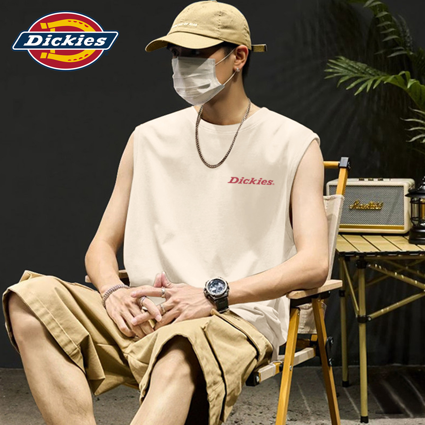 【官方正品】Dickies纯棉背心男