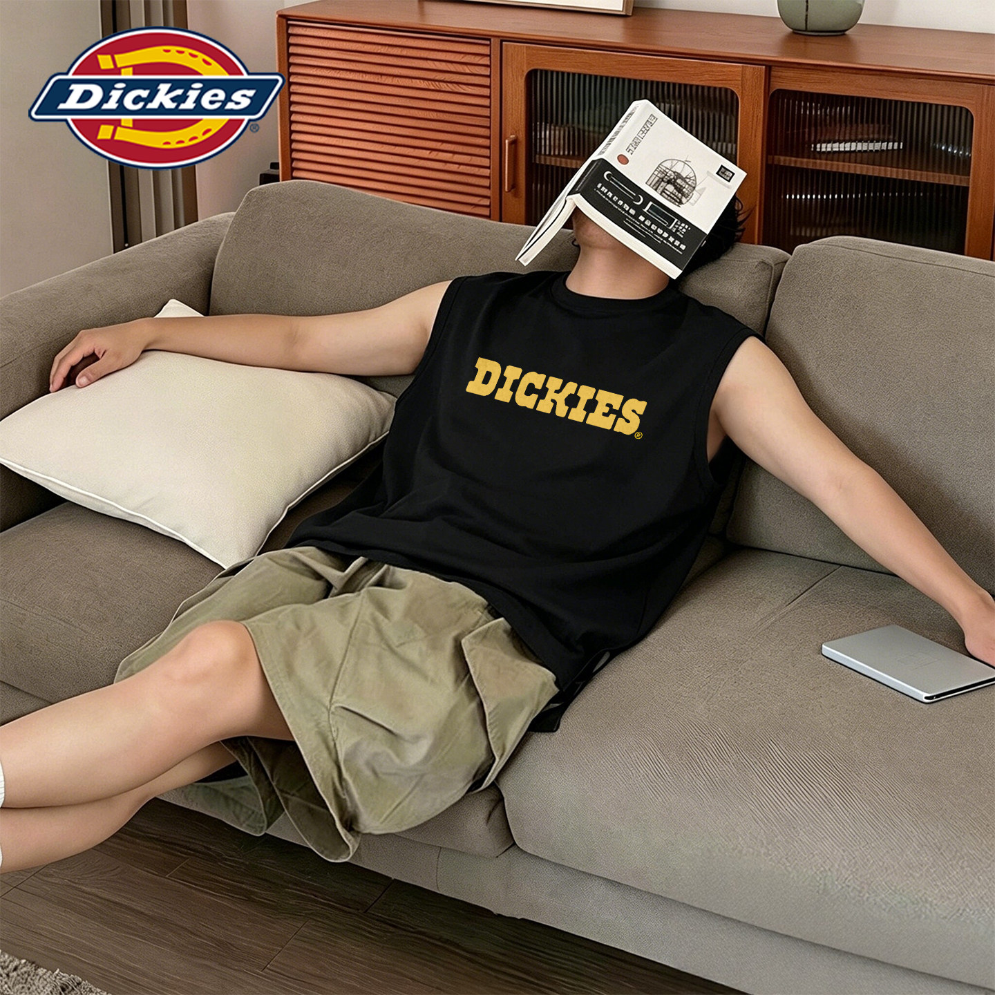 【官方正品】Dickies纯棉背心男