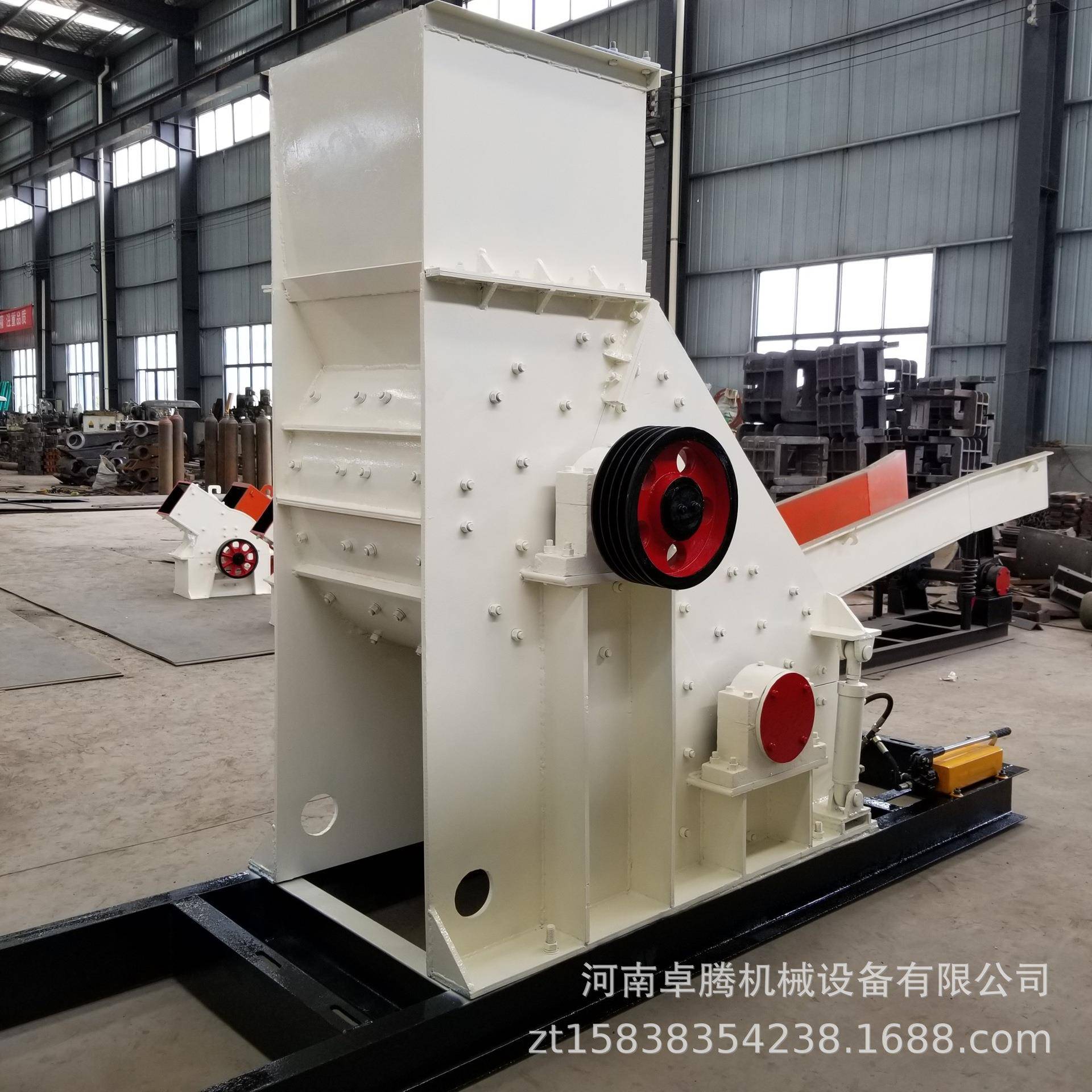 双砂级破碎机小型煤渣干炉渣无600*800筛底粉碎机煤矸石煤炭湿料