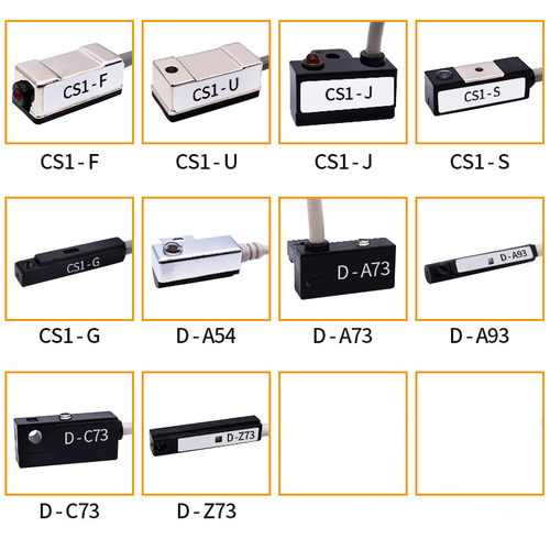 磁性开关CS1-U/F/J/S/G磁感应传感器D-A93/A73/C73/Z73气缸支架