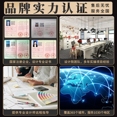 新农村乡村自建房别墅图纸中式二层三层半房屋房子盖房设计效果图