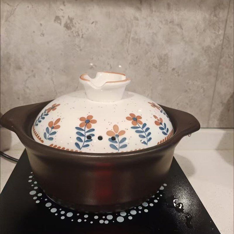 凹扁电磁炉可直接使用,无需导热片陶瓷砂锅家用汤炖锅明火锅