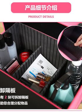 橙色金橘色沐足技师足疗足浴行李上钟拉杆美术生画箱收纳工具箱黑