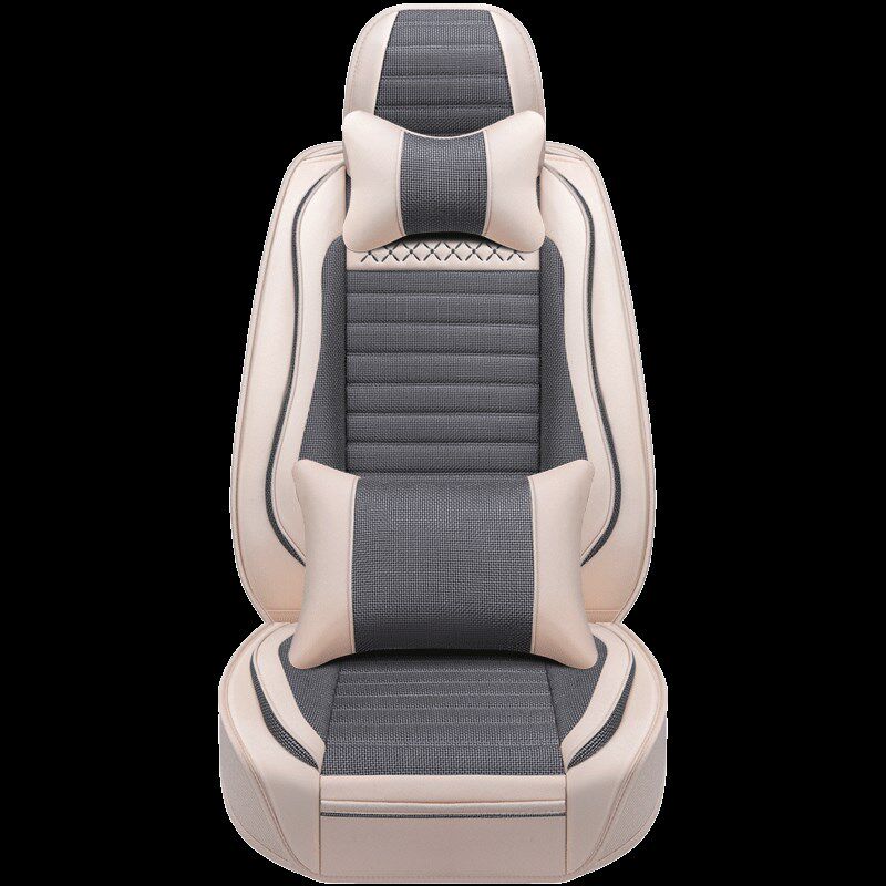 新款沃尔沃XC60XC40V90XC90亚麻全包专用汽车座垫四季通用坐椅套