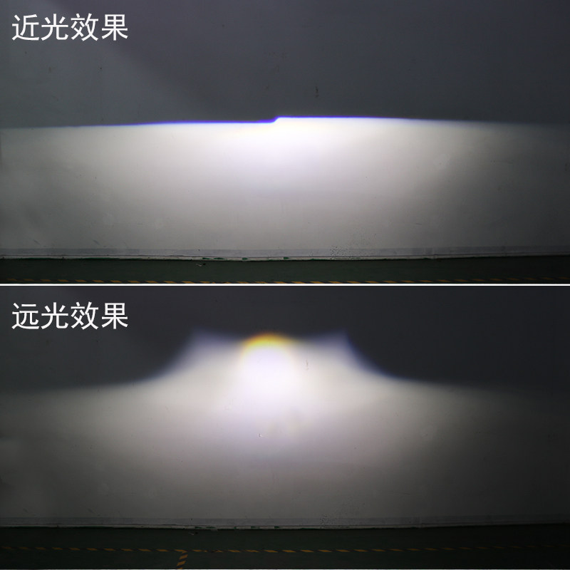 全新精刚LED双光透镜激光汽车大灯升级海5双灯杯智能快启 包安装