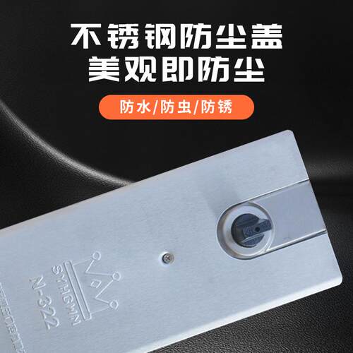 玻璃门地弹簧220B通用木门铝合金有框木门818无框玻璃门上下配件