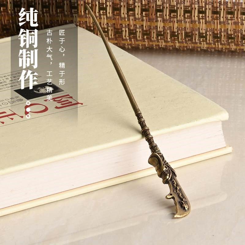 铜雕关羽大刀青龙偃月刀黄铜复古精致刀剑关公吕布三国兵器小摆件