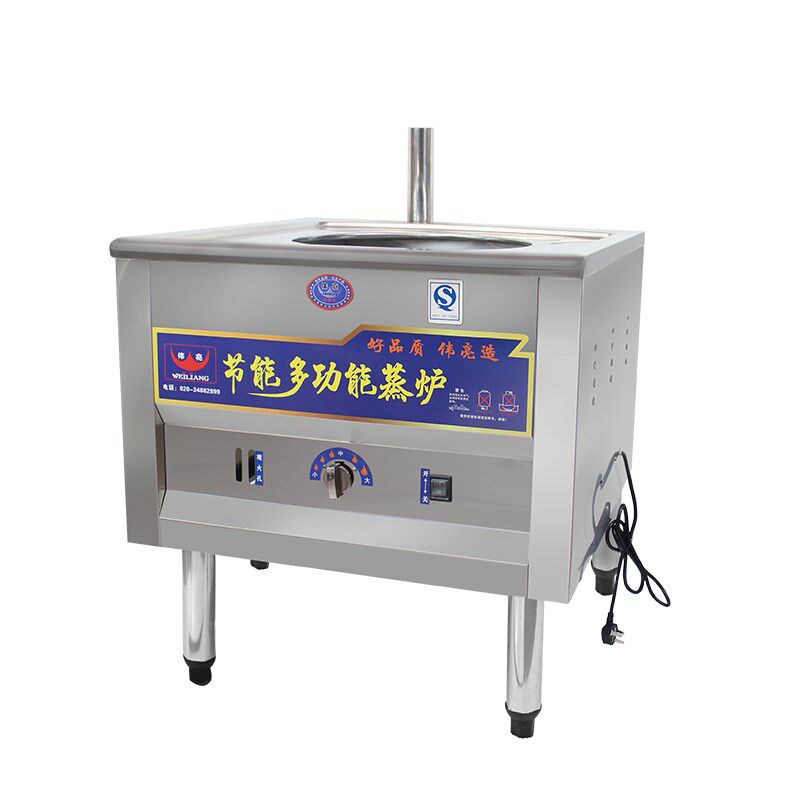 伟亮旺亮燃气蒸包炉商用电热蒸包子机无风机蒸炉馒头蒸汽机肠粉机