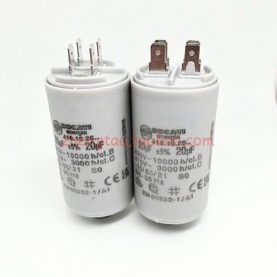 意大利全新进口 20uF DUCATI 416.10.25 425-475V 电机启动电容