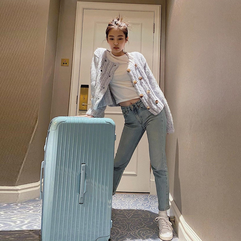 超轻网红ins行李箱50寸大容量万向轮旅行箱女32拉杆箱2021年新款