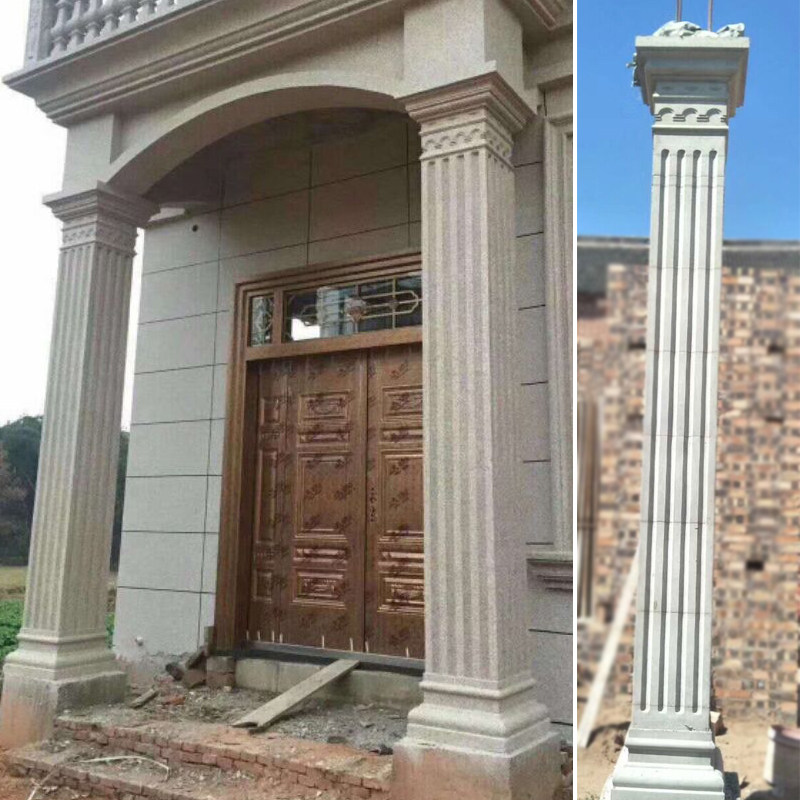 欧式罗马柱模具方柱别墅方形模板装饰阳台大门水泥柱子建筑用室外