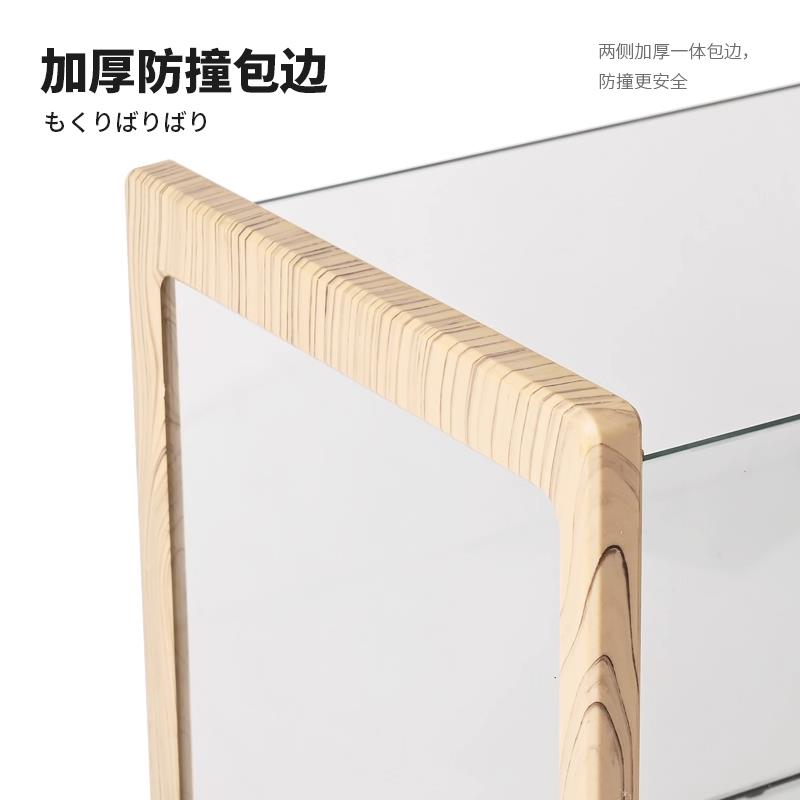 乌龟缸带晒台别墅客厅生态造景水陆玻璃缸养巴西小乌龟专用缸房子