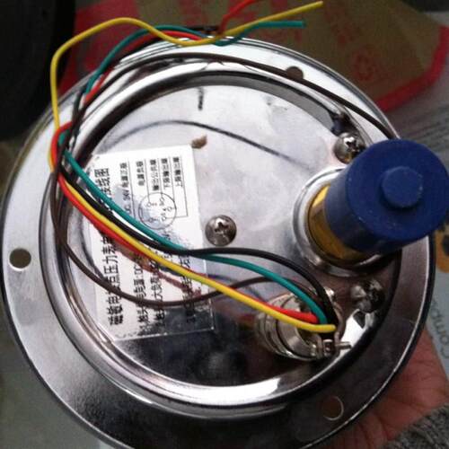 磁敏抗震电接点压力表40MPa,五线 4线,无锡压力仪表厂YXK100III