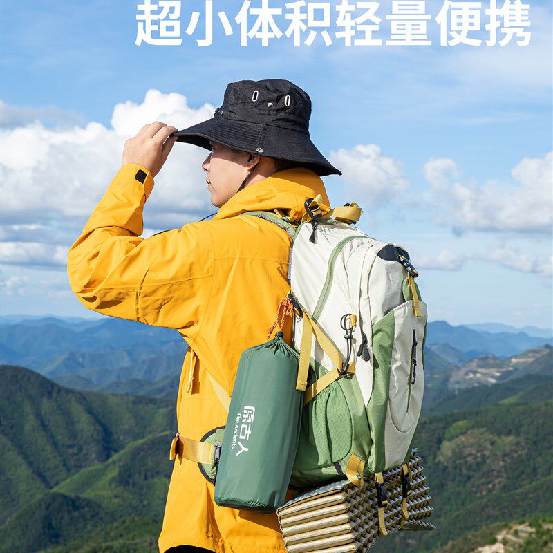 充气床垫帐篷睡垫防潮垫户外露营徒步超轻加厚便携式打地铺充气垫