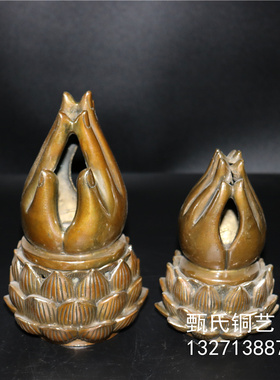 新品佛手熏炉黄铜铜雕家居桌面摆件佳节送礼礼品镇宅招财助事业