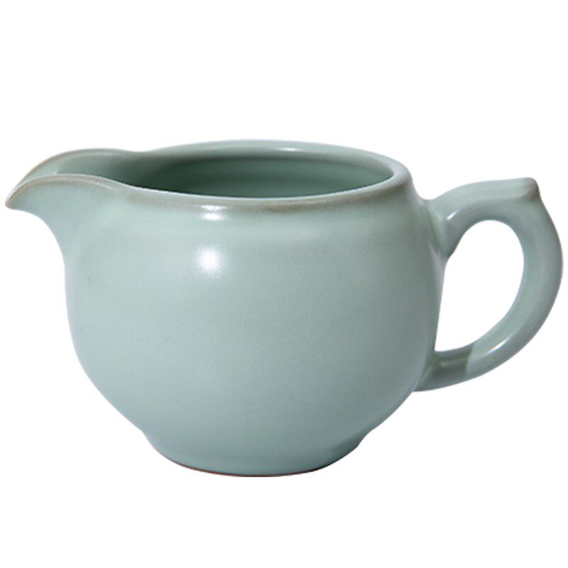 美到家公道杯陶瓷家用泡茶分茶器个性纯手工汝窑功夫茶具公杯单个