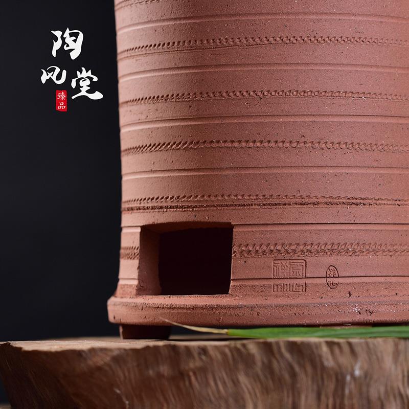 潮州碳烤炉泡茶炉手工红泥小火炉烧炭炉柴烧炉橄榄碳木炭炉复古煮