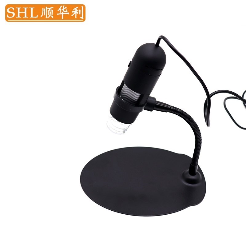 高清200倍AV/TV接口电子显微镜皮肤放大镜毛孔毛发毛囊黑头粉刺指