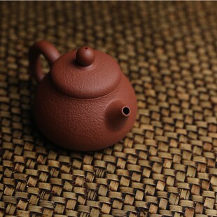 林南幽手工壶潮州原矿朱泥易泡养工夫茶壶出水好密封好小壶入门