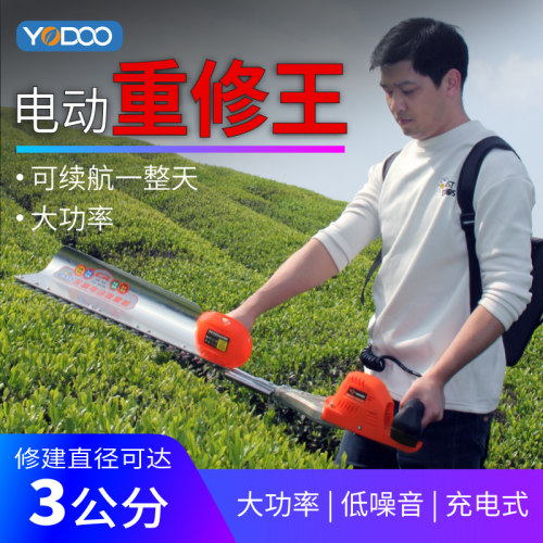 重修充电式无刷锂电动绿篱机大功率粗枝修剪机绿篱修枝机园林茶树