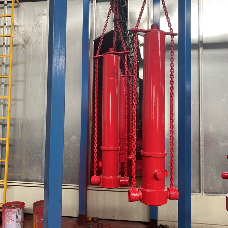 东风特汽重型倾卸车-力佳伸缩式套筒液压油缸4TG140*3200