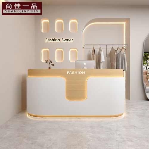 小型烤漆服装店美容院甜品店蛋糕房前台柜台男女装店铺收银台吧台